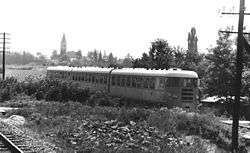 A Samoborček Silver Arrow train in motion (pictured in 1970)