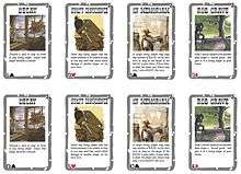 Picture of a Death Mesa card sheet