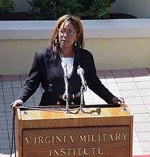 Donzaleigh Abernathy speaker at Virginia Military Institute.jpg