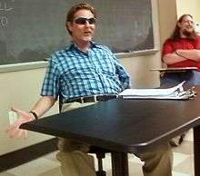 Dr. Hoberman in class