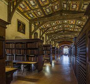 Duke Humfrey's Library Interior 1, Bodleian Library, Oxford, UK - Diliff.jpg