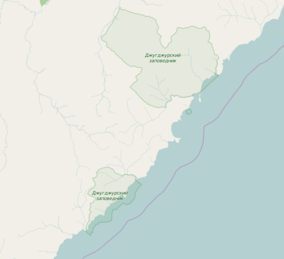 Dzhugdzug Section (map)