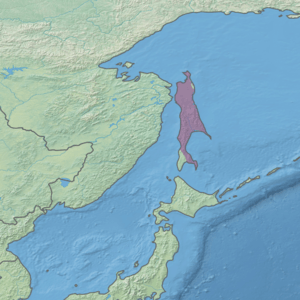 Ecoregion territory (in purple)