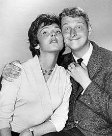 Photo of Mike Nichols and Elaine May.
