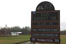 Elgin Community Park, Elgin, Pa.