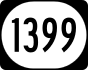 Kentucky Route 1399 marker