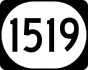 Kentucky Route 1519 marker