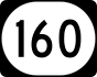 Kentucky Route 160 marker