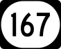 Kentucky Route 167 marker