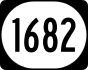 Kentucky Route 1682 marker