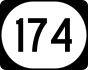 Kentucky Route 174 marker
