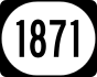 Kentucky Route 1871 marker
