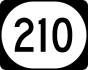 Kentucky Route 210 marker