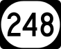 Kentucky Route 248 marker