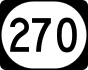 Kentucky Route 270 marker
