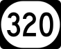 Kentucky Route 320 marker