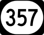 Kentucky Route 357 marker