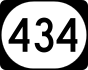 Kentucky Route 434 marker