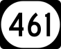 Kentucky Route 461 marker