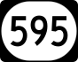 Kentucky Route 595 marker