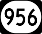Kentucky Route 956 marker