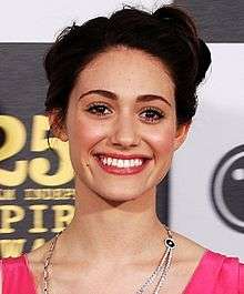 Emmy Rossum at The Ripple Effect charity event in Los Angeles, December 2011.