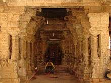 Ornate temple interior