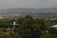 A picture of a panorama of the Nigerian city of Enugu which is considered the Igbo capital