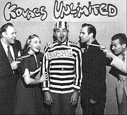 Kovacs Unlimited cast 1953
