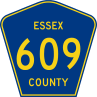  County Route 609 route marker