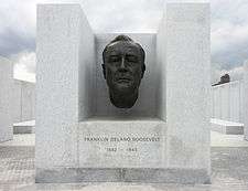Monument within Franklin D. Roosevelt Four Freedoms Park