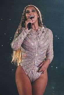 Beyoncé performing.