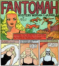 Fantomah, Mystery Woman