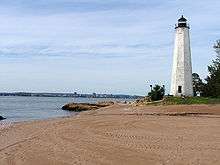 A photograph of Five Mile Point Light
