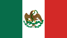 Flag of Mexico (1823-1864, 1867-1893)