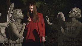 Amy attempts to fool the Weeping Angels