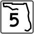 State Road 5 marker