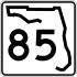 State Road 85 marker