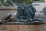 Sculpture of lions