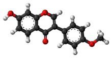Formononetin molecule
