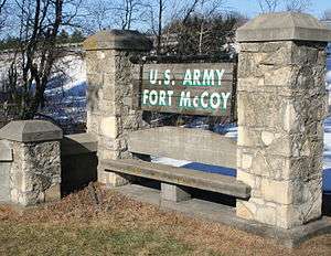 Fort McCoy, Monroe County WI