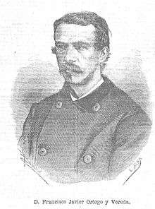 Francisco Javier Ortega, from El Globo (1881)