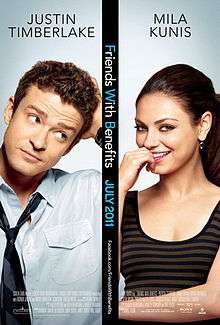 Theatrical release poster of Friends with Benefits