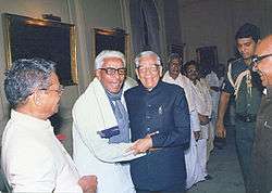 Satyanarayana Garapaty with R. Venkatraman