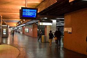 A picture of Gare de Lyon underground station