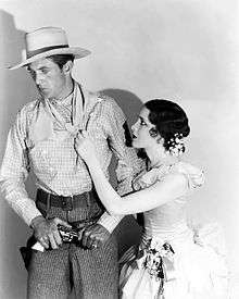 Film still of Gary Cooper and Mary Brian