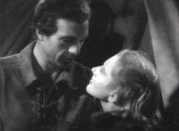 Screen capture of Gary Cooper and Jean Arthur