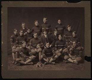 Heisman at center of 1909 Georgia Tech football team