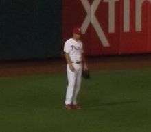 Grady Sizemore in the outfield