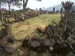 Gunung Padang site.